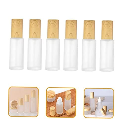 POPETPOP 6 Pack 30ml Glass Spray Bottle White Refillable Bottles — view 5