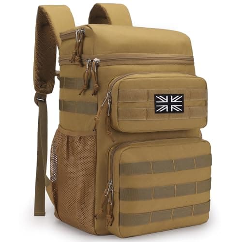 Tactical Backpack Cooler,Soft Lightweight Leakproof Cooler Backpack,Insulated Cooler Bag,Portable Soft Cooler Bag Water Resistant for Beach, Travel, Camping, Picnic, Hiking
