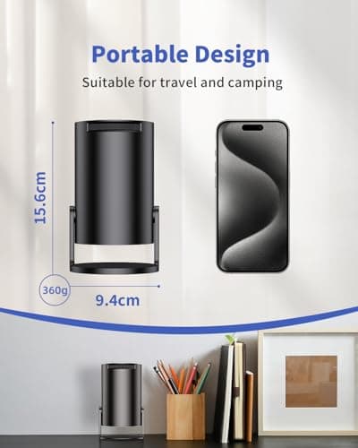 Yoton Projector for Bedroom Built-in Apps, 18000 Lumens, 4K/1080P Support — view 4