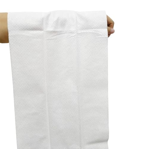 Disposable Bath Towel Bed Travel Camping Incontinence Spa Adult Hotel Shower DRY Throw Away Single Use Beach Bed Bath Extra Large Wet Wash For Adults Hair Salon Emergency Fully Body Patient — view 5