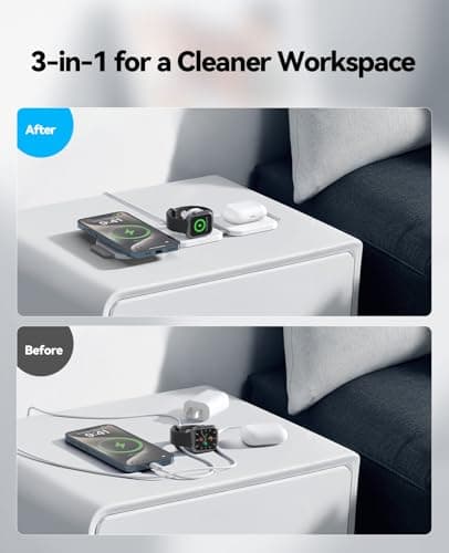 3 in 1 Wireless Charging Station for Apple Device for MagSafe Charger Stand — view 6