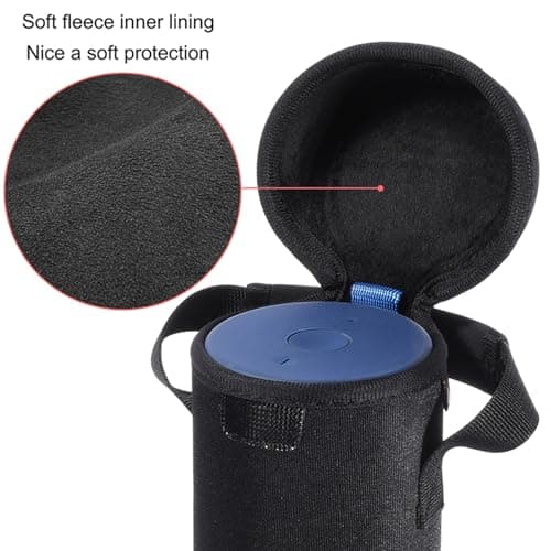 OURHZTB Carrying Case Compatible with Ultimate Ears UE Boom 3/Boom 4 Portable Bluetooth Speaker, Soft Neoprene Cover Travel Case Storage Bag Pouch Speaker Case Sleeve with Handle — view 5