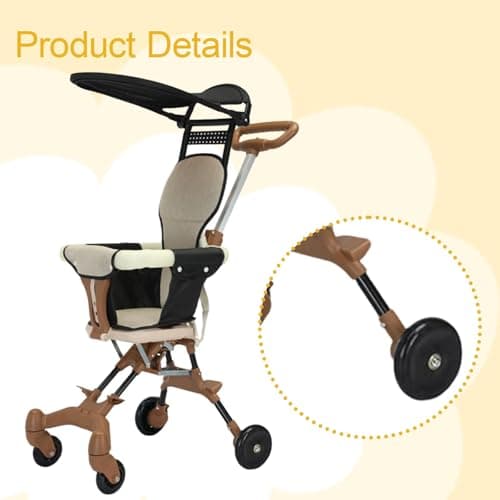 Lightweight Stroller for Airplane and Camping — view 3