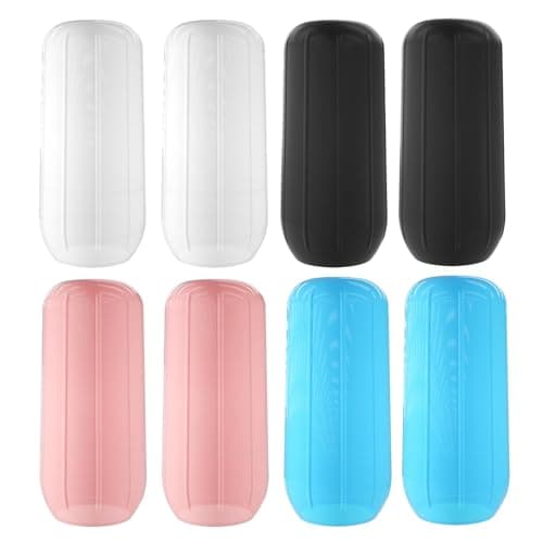 8-Pack Reusable Silicone Bottle Covers, Leak-Proof Travel Bottle Caps
