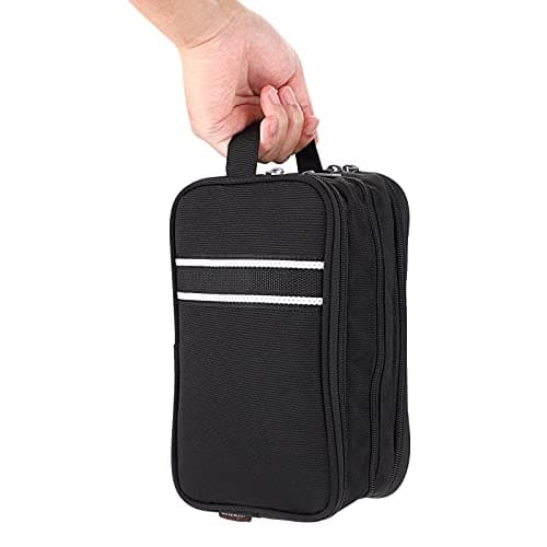 IGNPION Mens Wash Bag, Dry Wet Separation Travel Toiletry Bag, Dopp Kit Bag — view 5