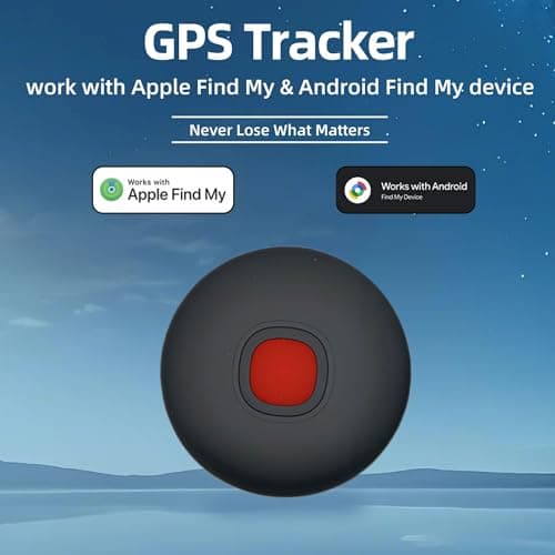 Car GPS Tracker No Subscription, iOS & Android, No SIM Card, Black — view 6