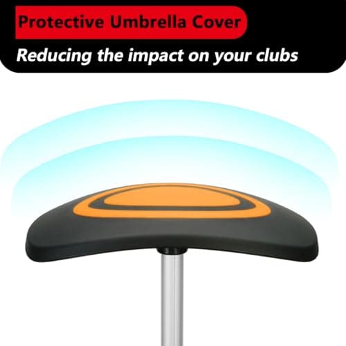 LOVACE Golf Travel Bag Support System, Golf Club Travel Protection Kit (Orange) — view 5