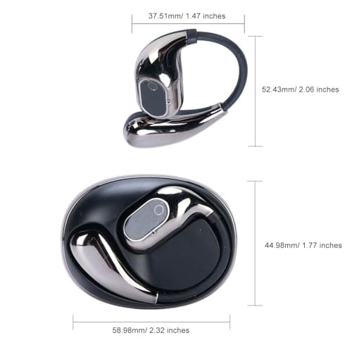 Tonysa AI Chat Offline Translation Earbuds, 138-Language Bluetooth 5.0 Bidirectional Translator, HD Noise Reduction, Waterproof Design for Travel Study Family — view 3