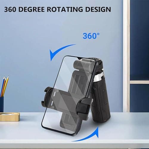 Phone Tripod & Selfie Stick, 180cm Aluminum All in One Extendable Tripod for Smartphone, Portable Travel Tripod Stand with Wireless Remote Control for Phone/Samsung/Android/Camera — view 4