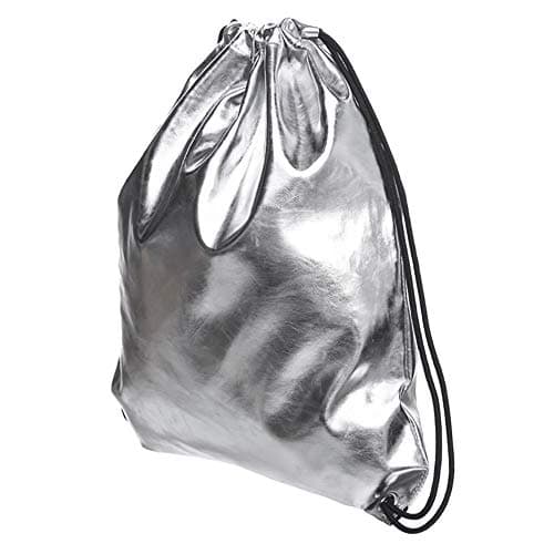 Drawstring Bags for Man Women, Leather Backpack GYM Bag Rucksack Gymsack Outdoor Travel Sports Sackpack for Adults — view 3