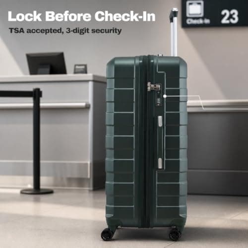 RMW Suitcase Extra Large 30 inch Expandable Hard Shell Check-in Luggage — view 3