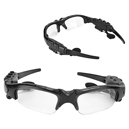 Pissente Bluetooth 5.0 Solar Powered Sunglasses Headset, 93g (Transparent) — view 5