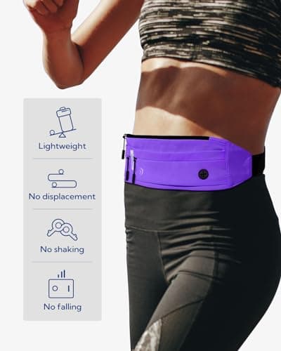 Waterfly Running Belt Bum Bag: Runner Marathon Jogging Men Women — view 2