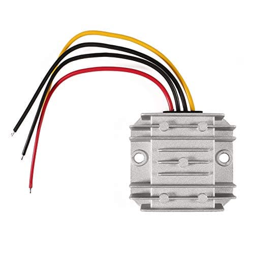 Dealikee DC Voltage Converter Waterproof Automatic Buck Boost Converter DC-DC 8V-40V to 12V 3A 36W Step Down Up Power Supply Regulator Module Transformer for Golf Cart Club Car Etc — view 4