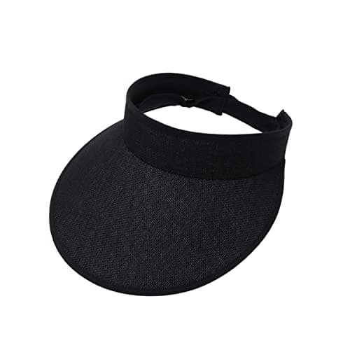 PACKOVE Visors Adjustable Sports Sun Hat Back to School Decor Black