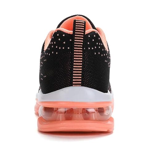 FLARUT Women Trainers Athletic Running Shoes Breathable Sport Walking Sneakers Lightweight Tennis Shoes(Orange,36) — view 4