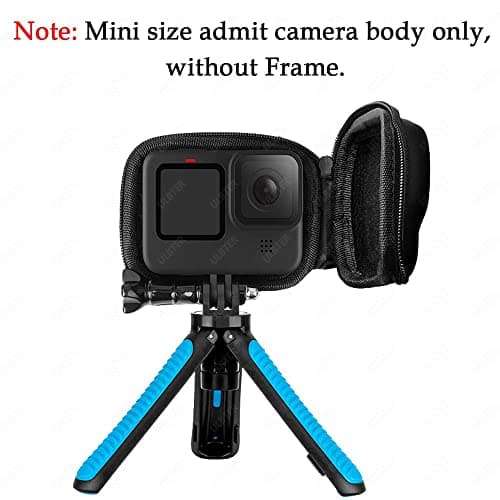 ULBTER Bag Case for GoPro Hero 13 Hero13 & Rubber Lens Cap Cover [1+2 Pack] — view 3