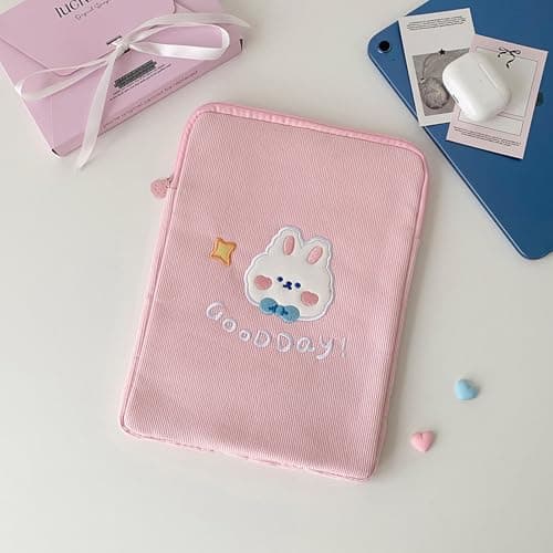 Scratch Proof Fabric 11Inch Tablet Sleeve, Yellow bear — view 4