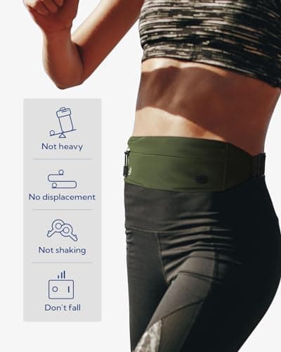 Waterfly Running Belt Bum Bag: Runner Marathon Jogging Men Women — view 2