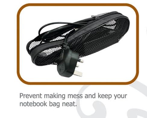 CLiPtec® Universal Travel Organiser (Cables, Mouse, USB, Power Adapters etc.) — view 4