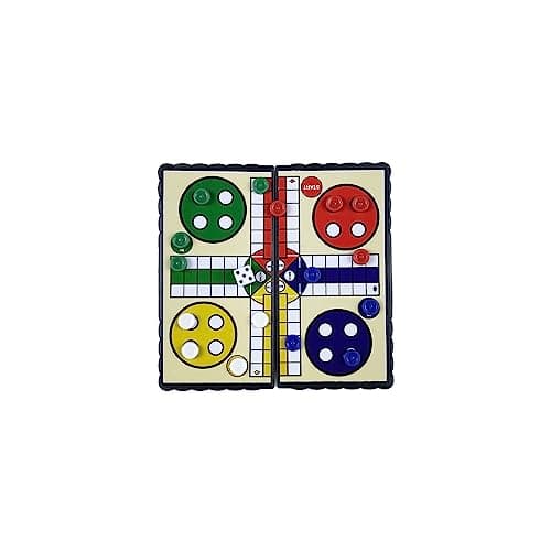 Paul Lamond Magnetic Travel Ludo, Mixed, 0830, Red, Blue, Green, Yellow — view 3