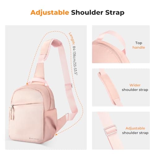 K&F CONCEPT Camera Bag for Photographers Waterproof Photography Camera Backpack Laptop for Men Women (Pink) — view 5