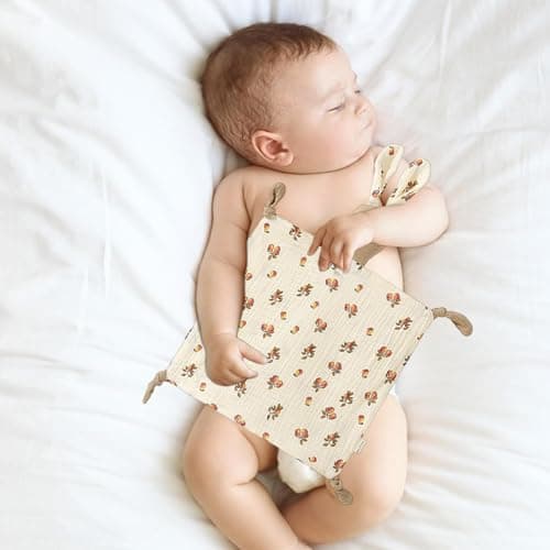 Bunny Security Blanket Cotton Breathable Lovely Rabbit — view 2