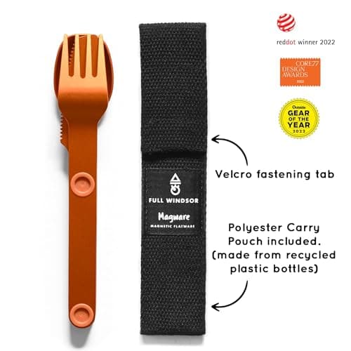 FULL WiNDSOR - MAGWARE Magnetic Travel Camping Cutlery Utensils Set — view 2