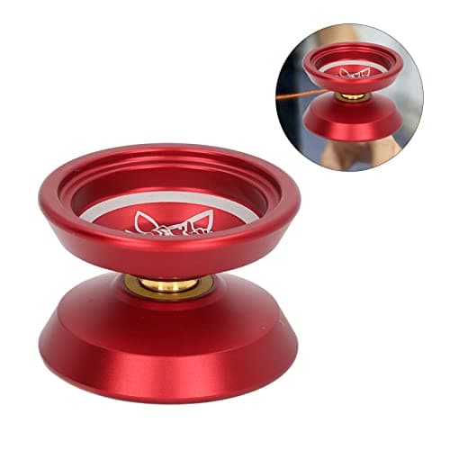 Unresponsive Yoyo Professional Aluminum Alloy Fashionable Exquisite Yoyo Toy with 3 Strings for Children for Travel Game Birthday Gift — view 4
