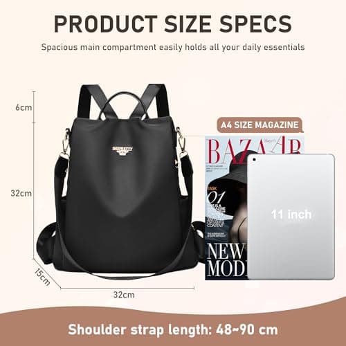 shepretty Women's Backpacks Anti-Theft Rucksack Shoulder Bags,8864-b — view 3
