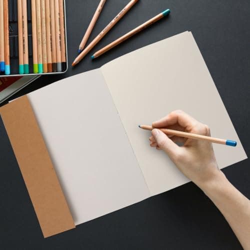 BESTOMZ 120 Sheets Blank Sketch Book Pad for Artists, 120 Drawing Paper — view 6