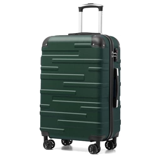 COOLIFE Medium Suitcase 24 inch, ABS Hardshell Luggage mit TSA Lock, 67 cm