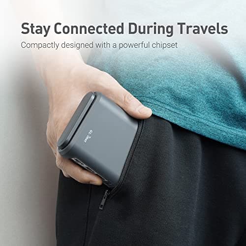 GL.iNet GL-A1300 Slate Plus Travel Router, OpenWrt, VPN, Dual Band — view 3