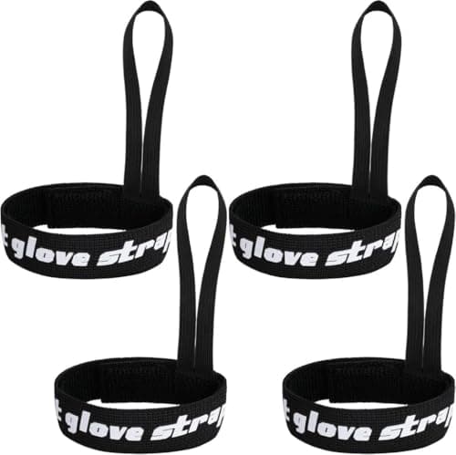 Ski Glove – 4PCS Sport Glove Safety Band | Durable Ski Wrist Straps For Secure Fit And Loss Prevention | Outdoor Sports Accessory For Skiing And Snowboarding