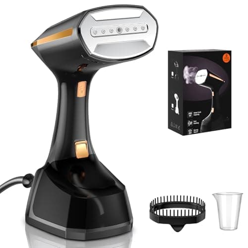 PKBD Clothes Steamer Handheld for Travel/Home/Office,Black