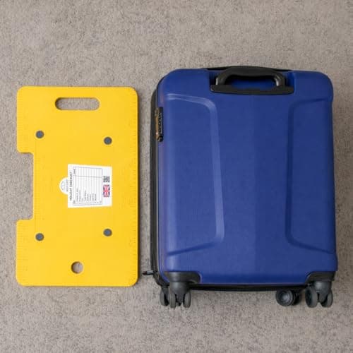 Weisure Luggage Scale Platform – Weigh & Measure Suitcases at Home | Avoid Airport Overweight Fees | Cabin Bag Size Guide — view 5