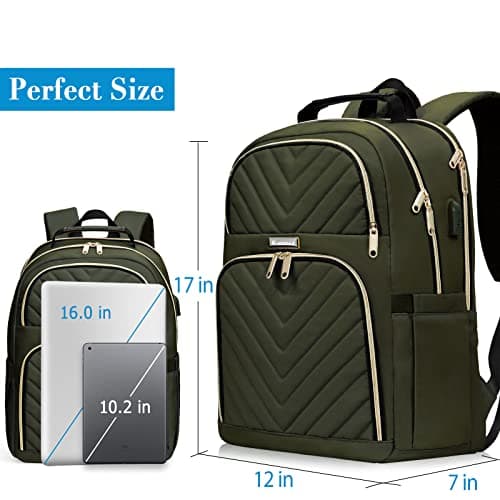 Kuosdaz Backpack Women, 15.6 Inch School Backpack Girls Teenager — view 5