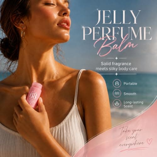 4pcs Jelly Perfume Balm, Solid Fragrance Cream Gift Set For Body & Hair — view 5