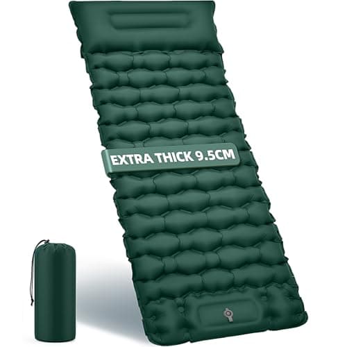 Camping Sleeping Pad Self Inflating 9.5CM Thick Sleeping Mattress Single