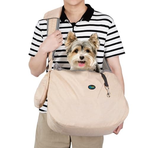Ownpets Pet Sling Carrier, Fits 6.5 to 9kg Medium Dog/Cat