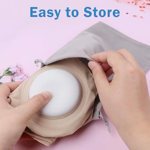 AYSYR Inflatable Travel Neck Pillow with Eye Mask and Earplugs for Airplane — view 5