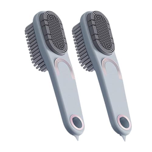 Streamlined shoe maintenance brush for travel, — view 4