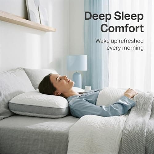 Premium Memory Foam Pillow with Ergonomic Neck Support Pillow — view 2