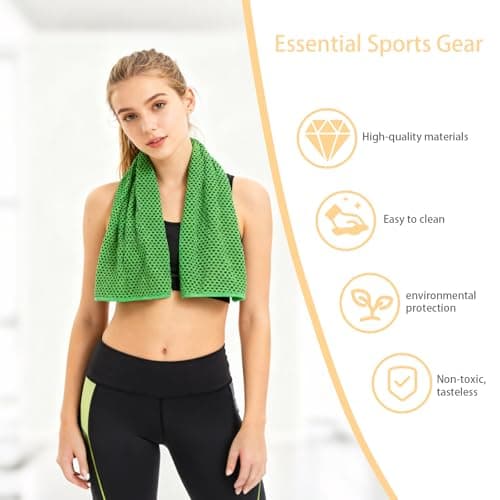 SGYKJ 10 Pcs Cooling Towels for Neck, Cool Towels for Neck, Sports Towel — view 4