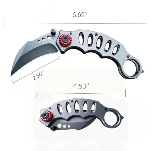 1 Pieces Folding Tool, Multi Tool with Cutting Function, Ergonomic Stainless Steel Foldable Multifunctional Cutting Tool,Pocket Gadgets for Men Outdoor, Camping, Hiking — view 2