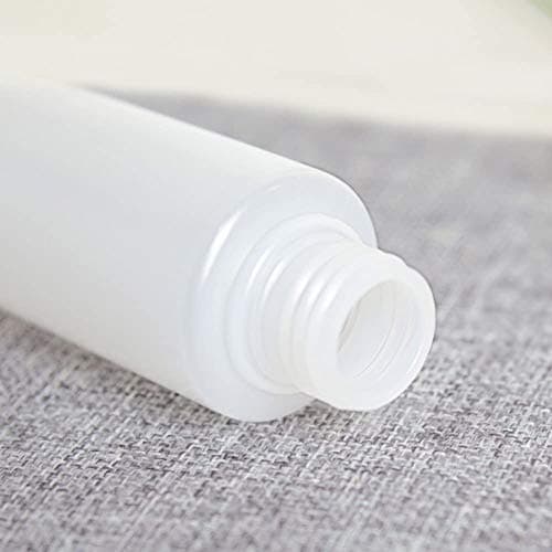 Onwon Travel Size Plastic Empty Squeeze Bottles, 6 Pcs 30 ml/1 oz Empty Plastic Sample Bottle Container Jar Pot Vial with Flip Lid Perfect for Emollient Water Shower Gel Emulsion Etc, Used to travel — view 3