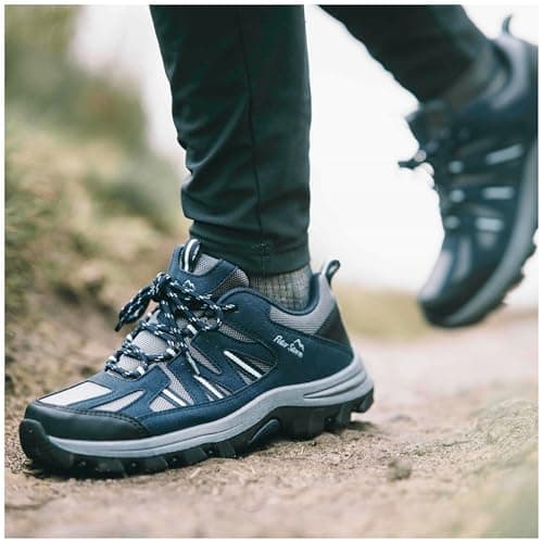Peter Storm Women's Buxton Vent Walking Shoe with High Traction Rubber Sole & Speed Lacing (Navy, UK Footwear Size System, Adult, Women, Numeric, Medium, 6) — view 2