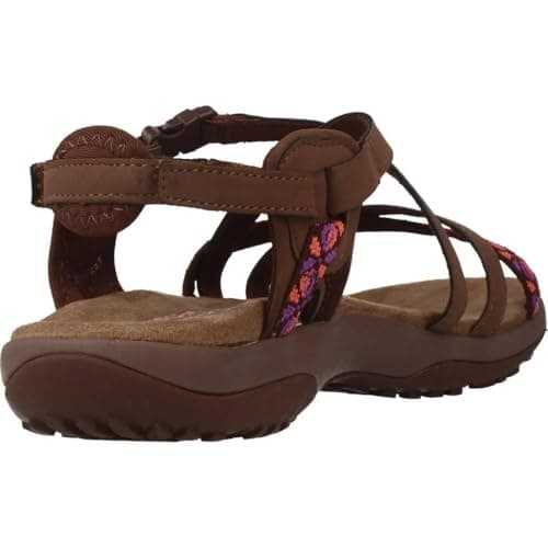 Skechers Women's Reggae Slim Vacay Sandal, Brown, 6 UK — view 3