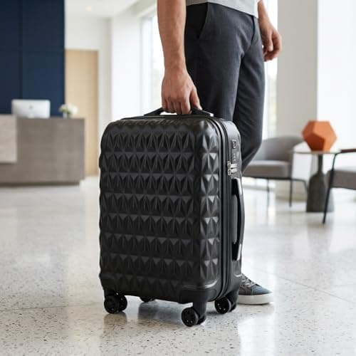 CMY Suitcase 20 Inch Cabin Hard Shell Lightweight ABS Carry-On Luggage — view 5