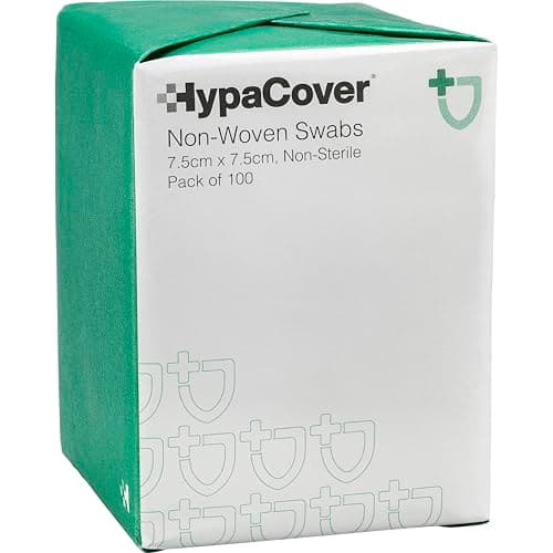 Safety First Aid HypaCover Non-Woven Swabs, 7.5cm x 7.5cm, Pack of 100 — view 3